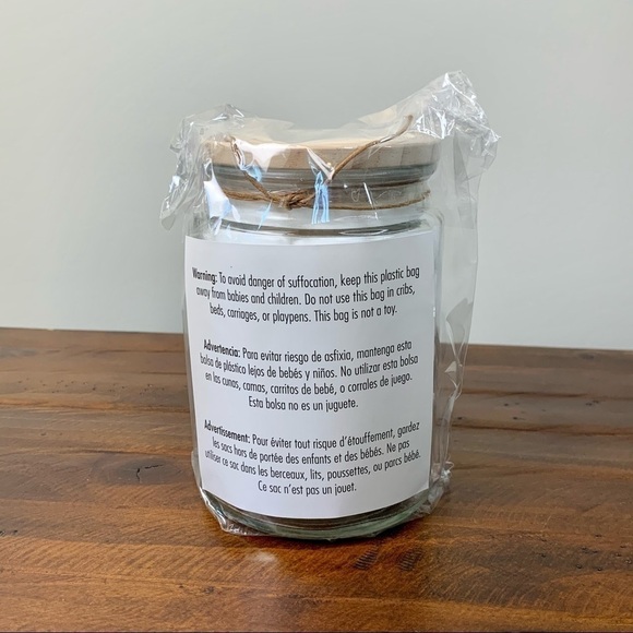 Last 1 - Rae Dunn “Clean” Glass Jar - Picture 5 of 8